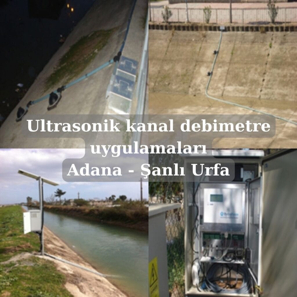ultrasonik kanal debimetre uygulamalari